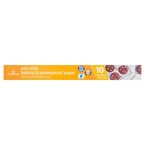 Morrisons non stick and baking greaseproof paper