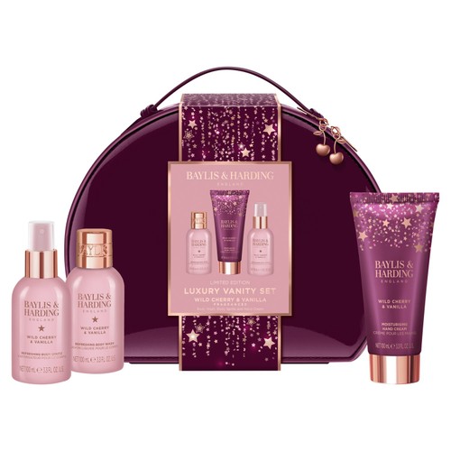 Baylis & Harding Wild Cherry & Vanilla Luxury Vanity Gift Set