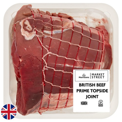 Morrisons British Prime Topside Joint 1.35kg