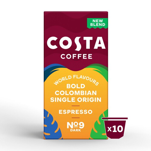 Costa Coffee Colombian Espresso Capsules 