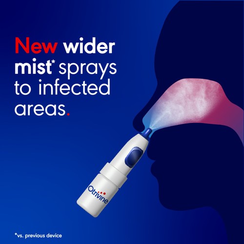 Otrivine Sinusitis Relief Decongestant Nasal Spray 0.1%