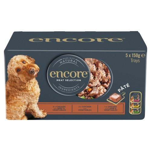 Encore Dog Trays Pate Selection