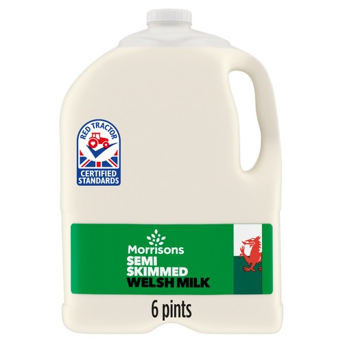 Morrisons Welsh Semi Skimmed Milk