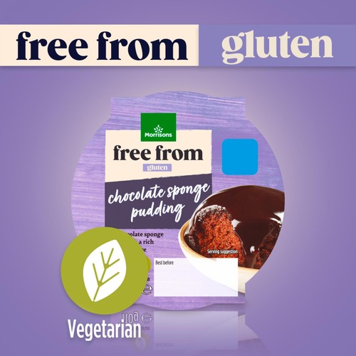 Morrisons Free From Chocolate Sponge Pudding 110g