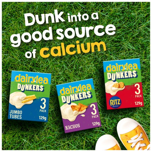 Dairylea Dunkers Ritz Cheese Snack 3x43g