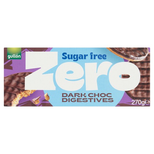 Zero Sugar Free Dark Chocolate Digestives 