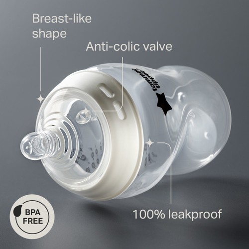 Tommee Tippee Closer To Nature Baby Bottles Months