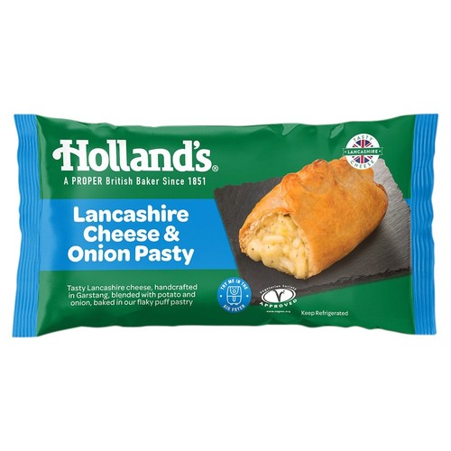 Holland's Lancashire Cheese & Onion Pasty 183G