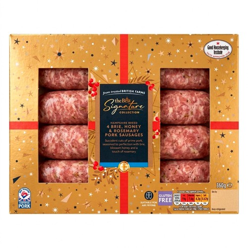 Morrisons The Best Signature Collection Brie Honey & Rosemary Sausages 360g
