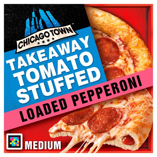 Chicago Town Medium Stuffed Crust Pepperoni Pizza 