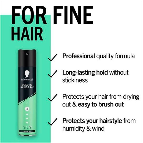Schwarzkopf Volume Hair Spray 250ml