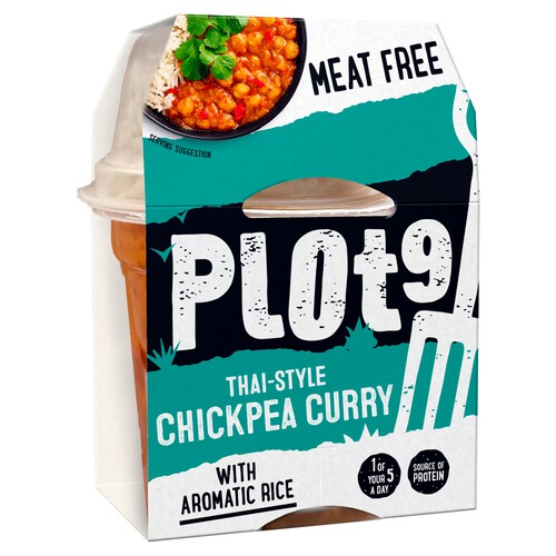 Plot 9 Thai Chickpea Curry With Aromatic Rice (260g)