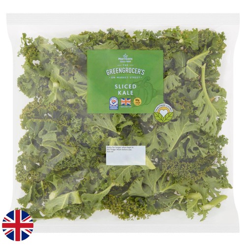 Morrisons British Sliced Kale  150g