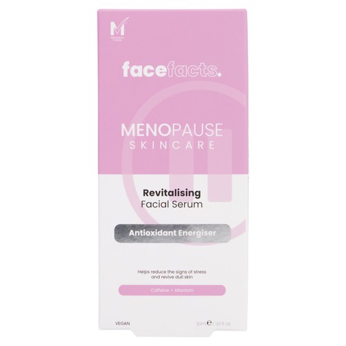 Face Facts Menopause Skincare Revitalising Facial Serum 30ml