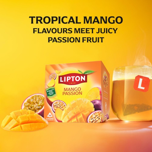 Lipton Fruit & Herbal Mango Passion 20 Tea Bags - Morrisons Online