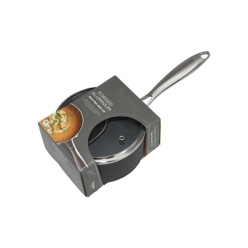 Nutmeg Home 16cm Forged Aluminium Saucepan