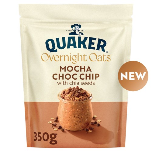 Quaker Mocha Overnight Oats 350g