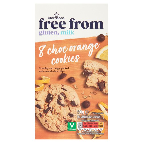 Morrisons Free From Chocolate Orange Cookies