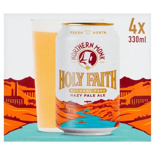 Northern Monk Holy Faith Alcohol Free Hazy Pale Ale