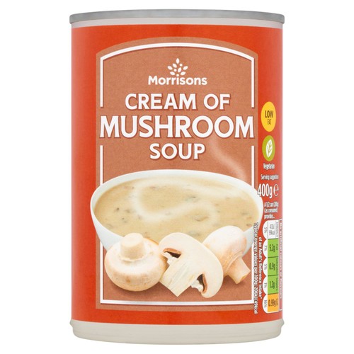 Morrisons cream of mushroom soup