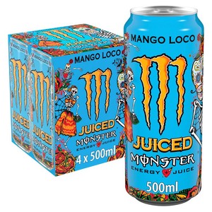 Energy Drink Mango Loco 4 x 500ml