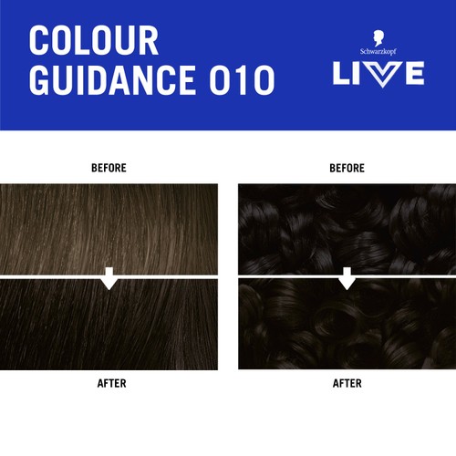 Live Colour Moment Semi-Permanent Hair Dye 010 Charcoal Brunette