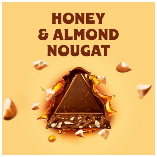 Toblerone Chocolate with Honey & Almond Nougat Bar Gifting 750g
