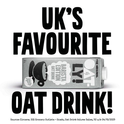 Oatly Oat Drink Barista Edition Long Life 1L