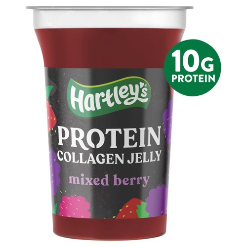Hartley's 10g Protein Collagen Jelly Mixed Berry 175g