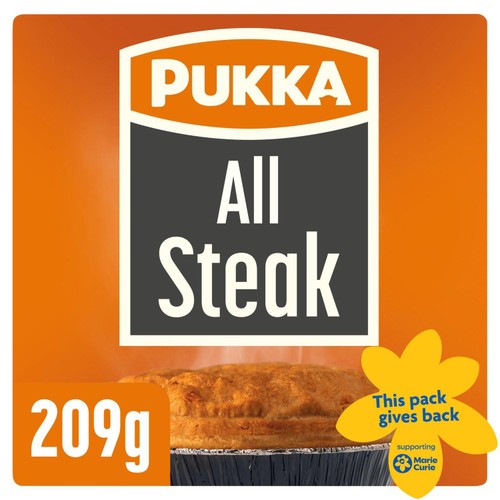 Pukka All Steak Pie 