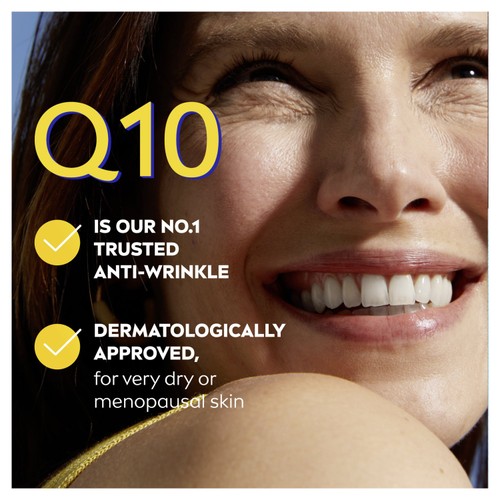 NIVEA Q10 Anti-Wrinkle Day Cream for 60+ Mature Skin SPF15 
