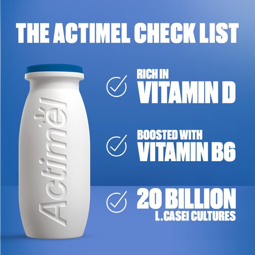 Actimel Blueberry Yogurt Drinks