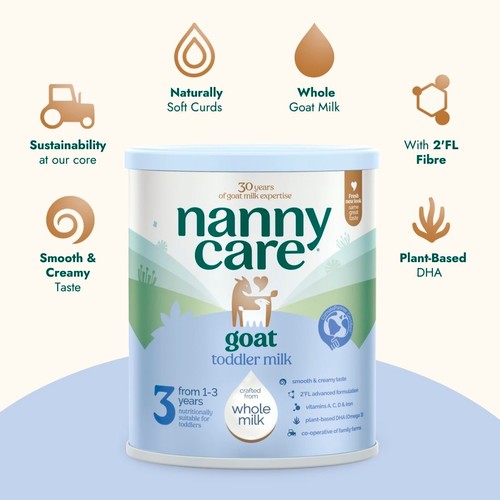 Nanny Care Stage 3 Growing Up Milk Goat Milk 1-3 Years 800g