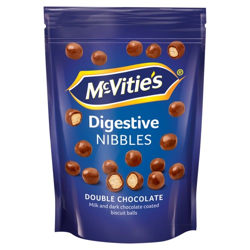 McVitie's Double Chocolate Digestive Nibbles 80g