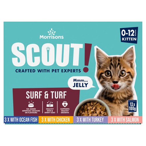 Morrisons Complete Kitten Selection In Jelly