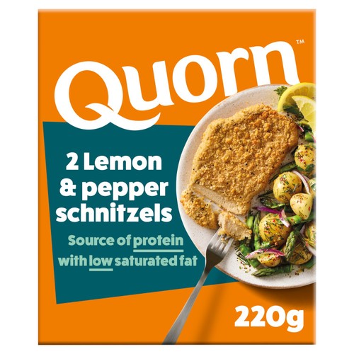 Quorn Vegetarian Lemon And Pepper Schnitzel 220G