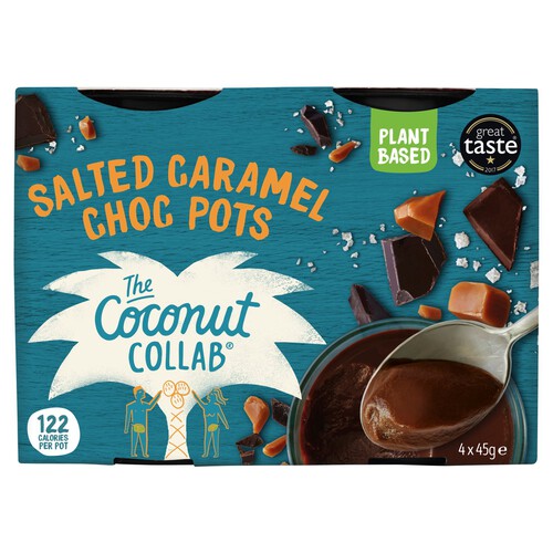 The Coconut Collaborative Salted Caramel Choc Pots 