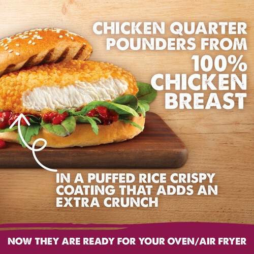 Birds Eye 2 Chicken Quarter Pounders