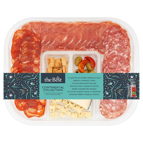 Morrisons The Best Christmas Continental Platter Collection