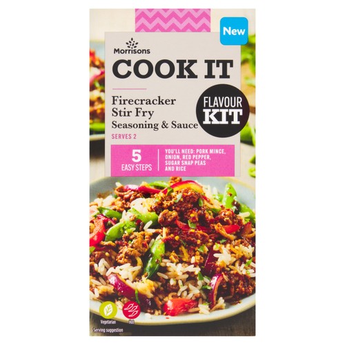 Morrisons Firecracker Stir Fry Flavour Kit