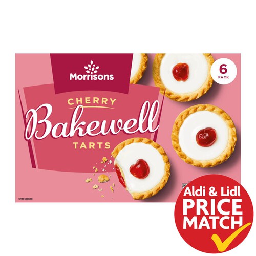 Morrisons Cherry Bakewells 