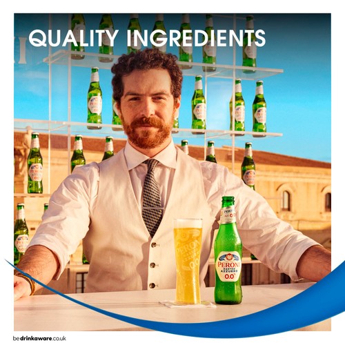 Peroni Zero Bottle
