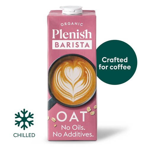 Plenish Organic Barista Oat Drink Chilled 1L