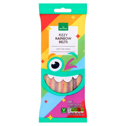 Morrisons Rainbow Belts 65g