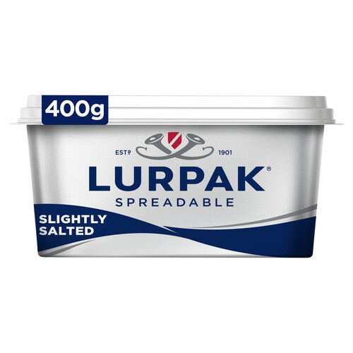 Lurpak Slightly Salted Spreadable Blend of Butter and Rapeseed Oil 