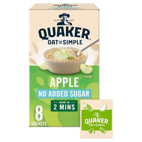 Quaker Oat So Simple Simply Apple Porridge Sachets