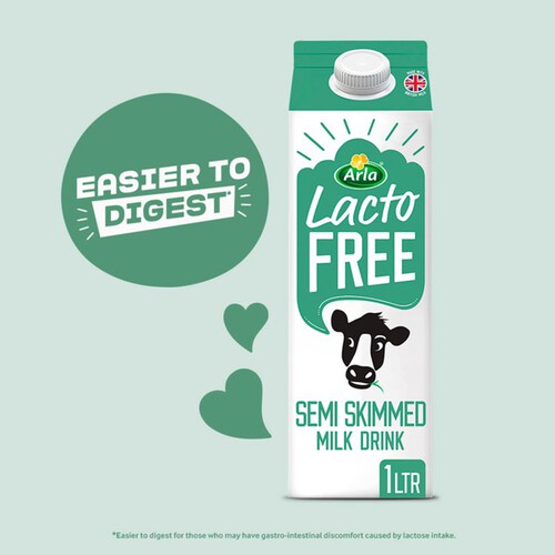 Arla LactoFREE Semi Skimmed Milk Drink