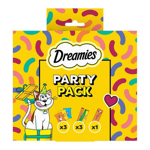 Dreamies Mixed Party Pack Adult Selection 150g
