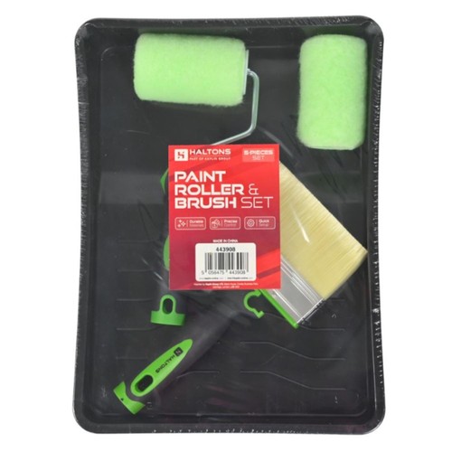 Haltons Paint Brush & Roller Set