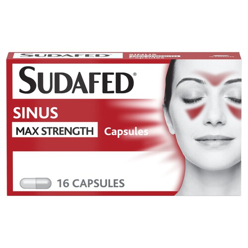 Sudafed Blocked Nose & Sinus Capsules